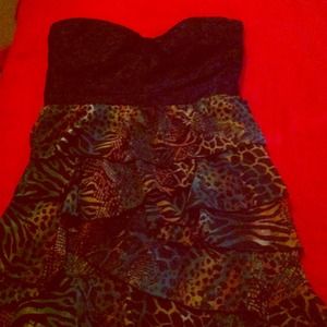Animal print dress Animal print dress