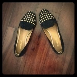 Shoes - Black flats with studs Shoes - Black flats with studs