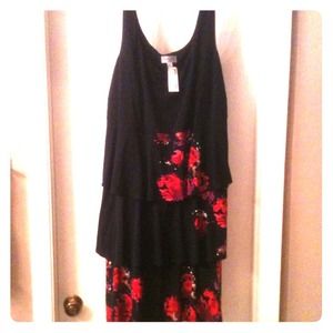 HOLD*****sell on ebay Plus size black & red dress HOLD*****sell on ebay Plus size black & red dress