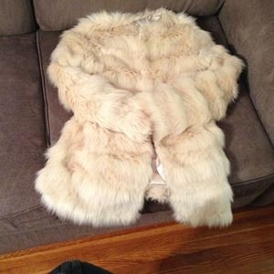 ASOS fur coat wore 5 times ASOS fur coat wore 5 times