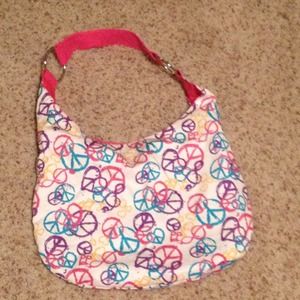 $5 on PP!! Heart, peace purse $5 on PP!! Heart, peace purse