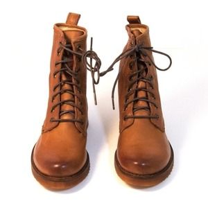 Veronica Combat Frye Boots - Whiskey Veronica Combat Frye Boots - Whiskey