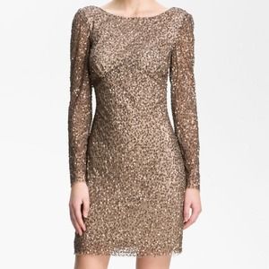 NEW DESIGNER Adrianna Papell Sequin Shift Dress 10 NEW DESIGNER Adrianna Papell Sequin Shift Dress 10