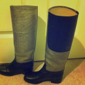 Chanel riding boots Chanel riding boots