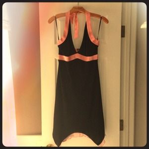 Bebe black and pink dress. Bebe black and pink dress.