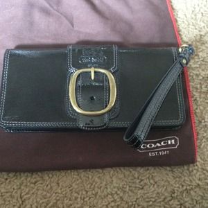 Patent Leather Coach Clutch Patent Leather Coach Clutch