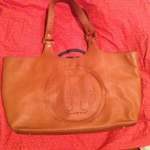 Authentic Tory Burch Leather Tote Authentic Tory Burch Leather Tote
