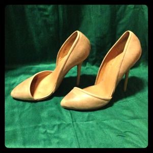 Flesh tone pumps by L.A.M.B. Flesh tone pumps by L.A.M.B.