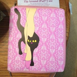 iPad case with cute brocade design iPad case with cute brocade design