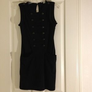 Military style dress