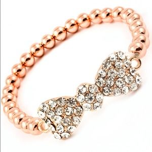 Sparkly RG Bow Bracelet Sparkly RG Bow Bracelet