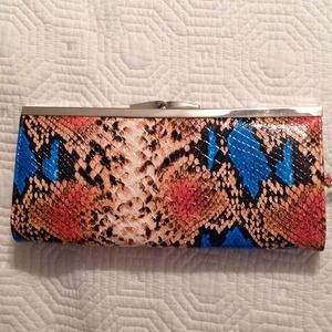 BUNDLEDMulti-color Snakeskin Clutch BUNDLEDMulti-color Snakeskin Clutch