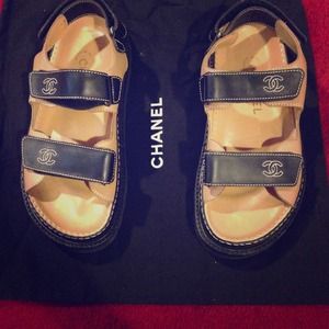 Vintage Authentic Chanel sandals Vintage Authentic Chanel sandals