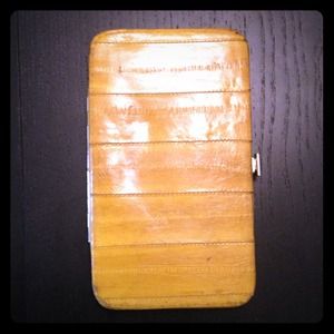 Real snakeskin clutch wallet Real snakeskin clutch wallet