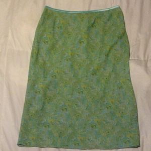 Hillard and Hanson Dresses & Skirts - Light green and teal skirt! Hillard and Hanson Dresses & Skirts - Light green and teal skirt!