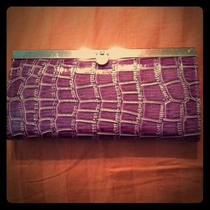 Snakeskin mini clutch wallet Snakeskin mini clutch wallet