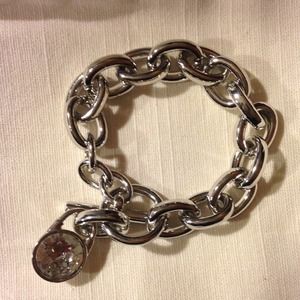 Silver Link Charm Bracelet Silver Link Charm Bracelet