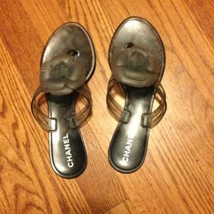 Chanel sandals Light Blue size 37 Chanel sandals Light Blue size 37