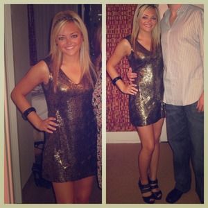 REDUCED Express Sequin Dress REDUCED Express Sequin Dress
