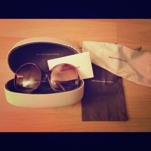 Vintage Balenciaga pink ombré sunglasses Vintage Balenciaga pink ombré sunglasses
