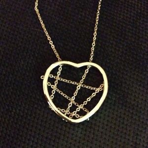 Chain Heart Necklace Chain Heart Necklace