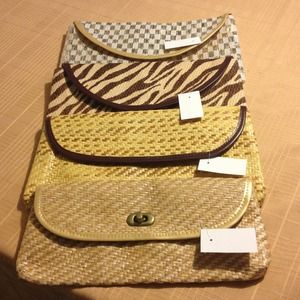 REDUCEDStraw Clutch for Summer- MUST GO REDUCEDStraw Clutch for Summer- MUST GO