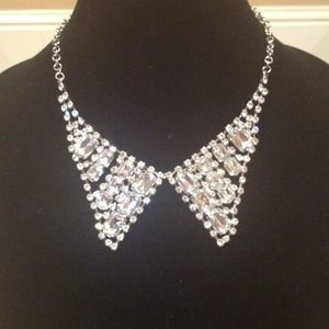 Rhinestone collar necklace Rhinestone collar necklace