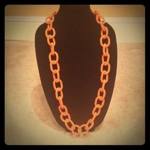 Neon chain link necklace Neon chain link necklace