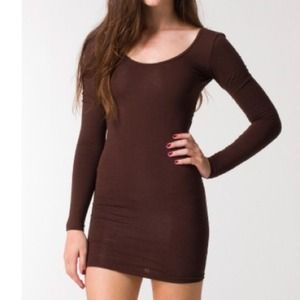 Brown American apparel dress Brown American apparel dress