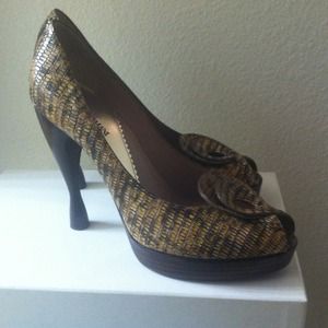 Emporio Armani women's peep toe pump Emporio Armani women's peep toe pump