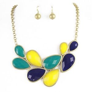 "As seen on Tamra of RHOOC" Bright Bib necklace "As seen on Tamra of RHOOC" Bright Bib necklace