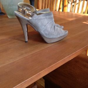 Michael Kors Grey Slingback Heels Michael Kors Grey Slingback Heels