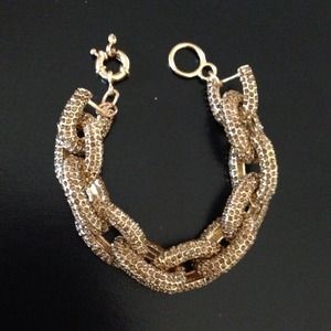 Topaz Pave Link Bracelet Topaz Pave Link Bracelet