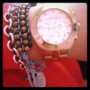 Gold Marc Jacobs Watch Gold Marc Jacobs Watch