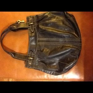 Fossil navy leather blue bag Large Fossil navy leather blue bag Large