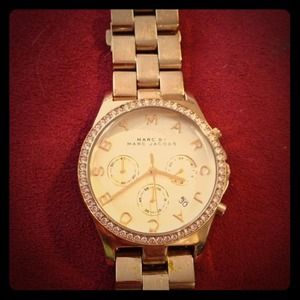 Marc by Marc Jacobs Henry Glitz Watch (gold) Marc by Marc Jacobs Henry Glitz Watch (gold)