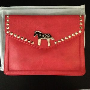 The Fuchsia Horse Clutch The Fuchsia Horse Clutch