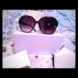 New With Tags Black Chloe Sunglasses New With Tags Black Chloe Sunglasses