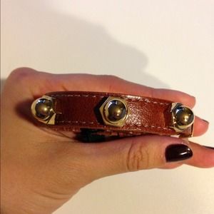 CC Skye Brown Leather Bracelet CC Skye Brown Leather Bracelet