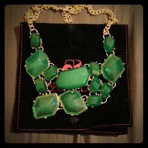❌Reserved❌ Baublebar Green Faucet Bib Necklace ❌Reserved❌ Baublebar Green Faucet Bib Necklace