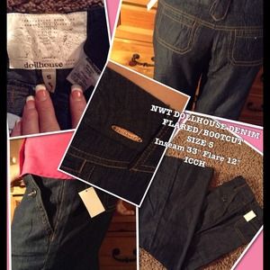 NWT DOLLHOUSE DENIM FLARED/BOOTCUT
SIZE 5 NWT DOLLHOUSE DENIM FLARED/BOOTCUT
SIZE 5