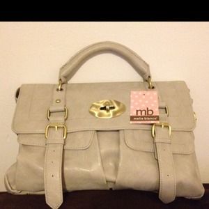 New Melie Bianco Bone crossbody satchel bag purse New Melie Bianco Bone crossbody satchel bag purse