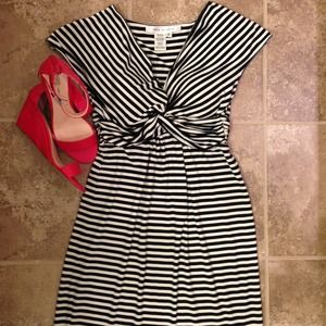 Bundle***Tan and black striped dress Bundle***Tan and black striped dress