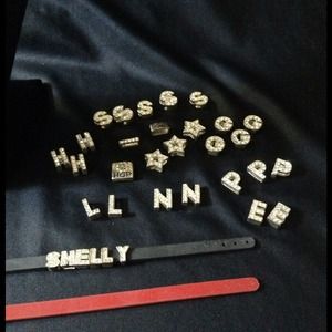 ITEM#75. Bling letters as seen ITEM#75. Bling letters as seen