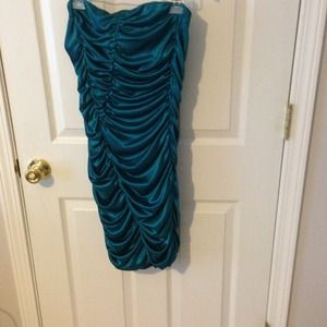 Blue/Green Cocktail Dress Blue/Green Cocktail Dress
