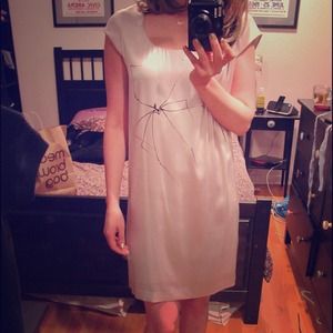 Helmut Lang silk spider dress Helmut Lang silk spider dress