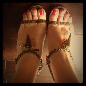 Jimmy Choo Leopard heel Sandals Jimmy Choo Leopard heel Sandals