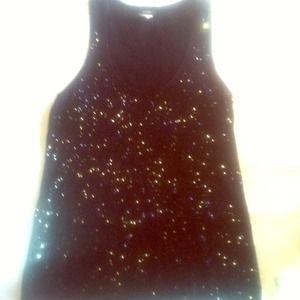 J Crew sequins tank top J Crew sequins tank top