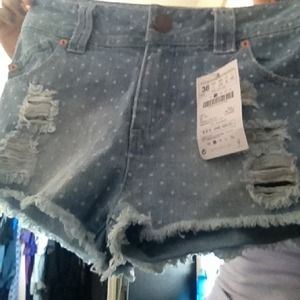 REDUCEDHigh waisted ZARA polka dot shorts!!! REDUCEDHigh waisted ZARA polka dot shorts!!!