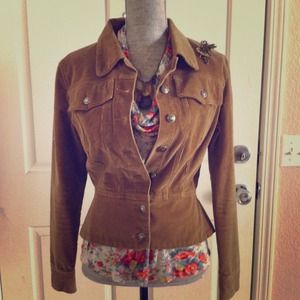 BundledXOXO Corduroy Jacket Heart Buttons sz BundledXOXO Corduroy Jacket Heart Buttons sz
